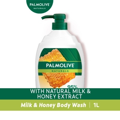 PALMOLIVE Palmolive Naturals Moisturising Body Wash Milk and Honey 1L