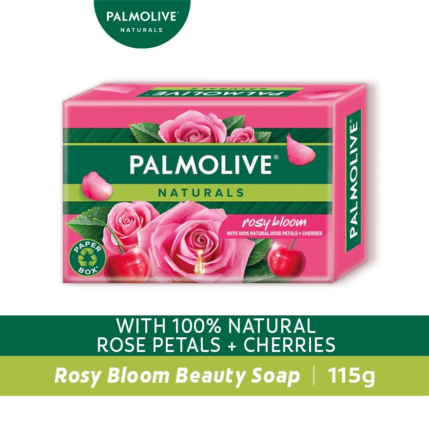 Palmolive Naturals Rosy Bloom Beauty Bar Soap 115g image