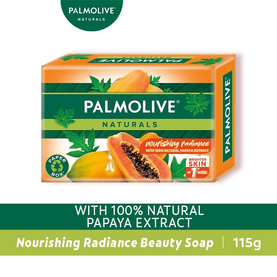 Palmolive Naturals Nourishing Radiance Beauty Bar Soap 115g image