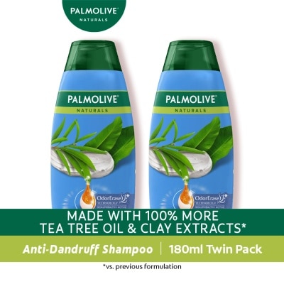 PALMOLIVE PALMOLIVE Naturals Anti-Dandruff Shampoo 180ml Buy 2 Get 2nd At 50% Off