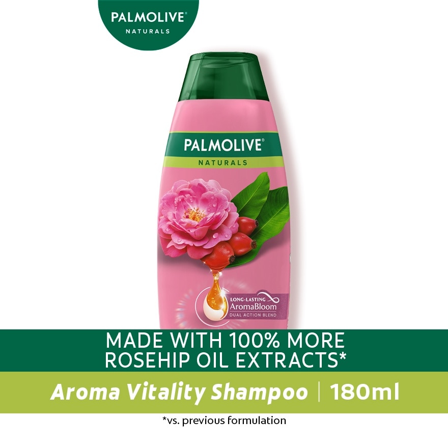 Palmolive Naturals Aroma Vitality Shampoo 180mL
