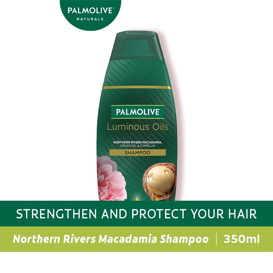 PALMOLIVE Luminous Oils Macadamia Argan Oil & Camellia Shampoo 350ml