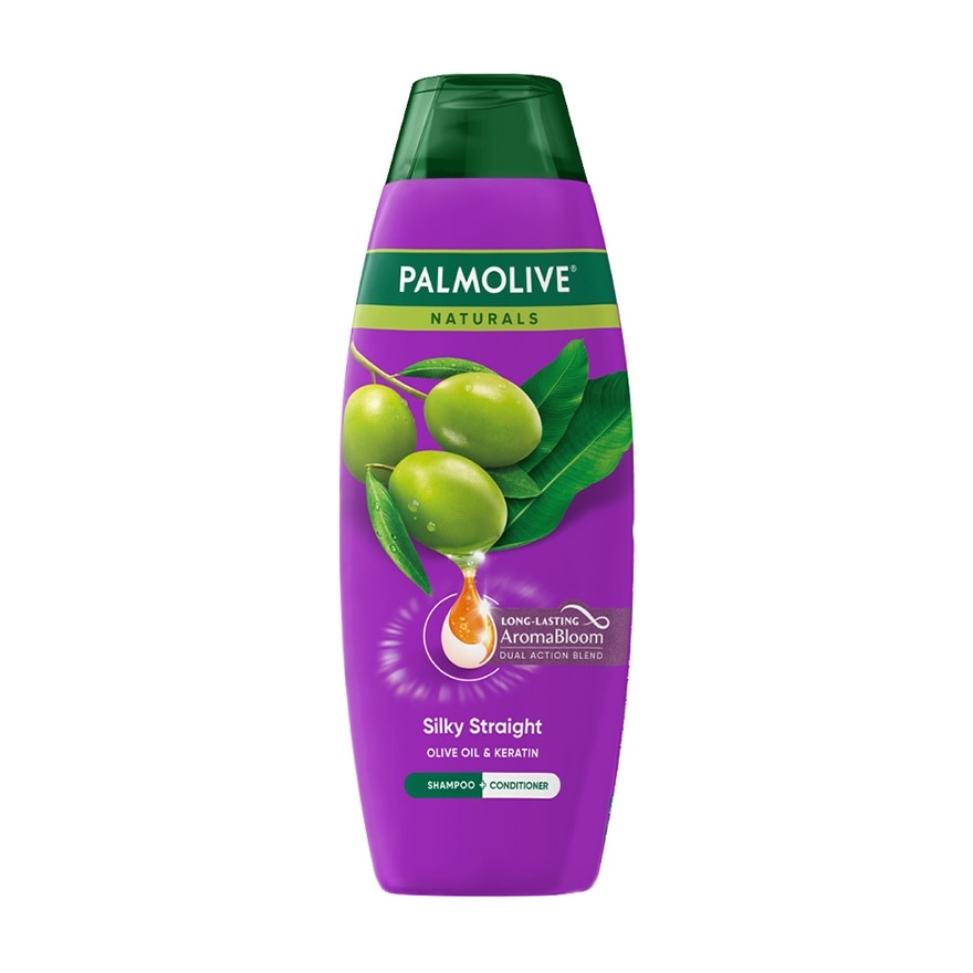 Palmolive Naturals Silky Straight Shampoo 180mL image