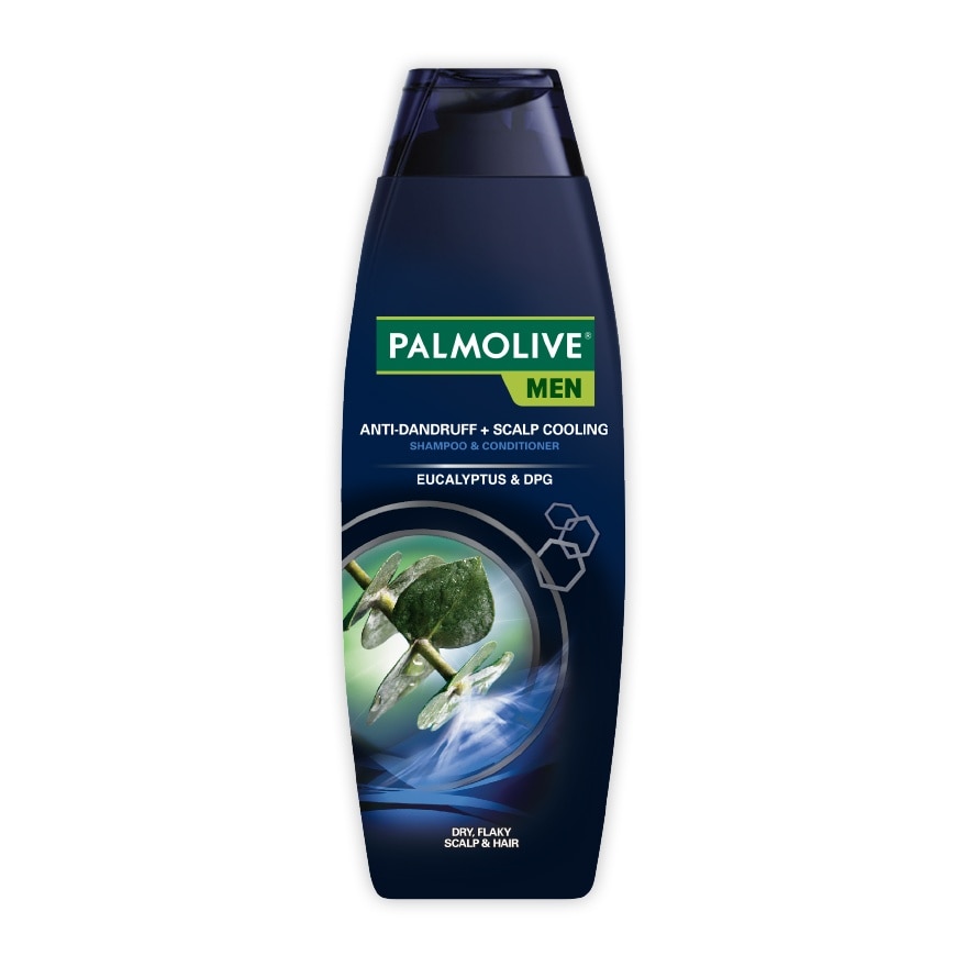 Palmolive Men Eucalyptus Anti-Dandruff + Scalp Cooling Shampoo 170mL image