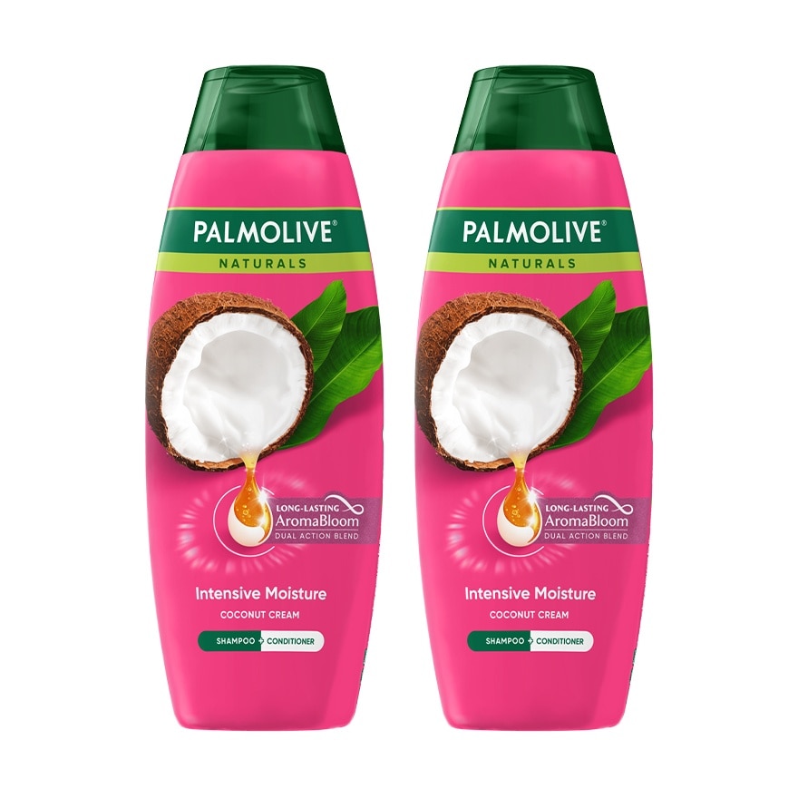 Palmolive Naturals Intensive Moisture Shampoo 180mL Twin Value Pack image