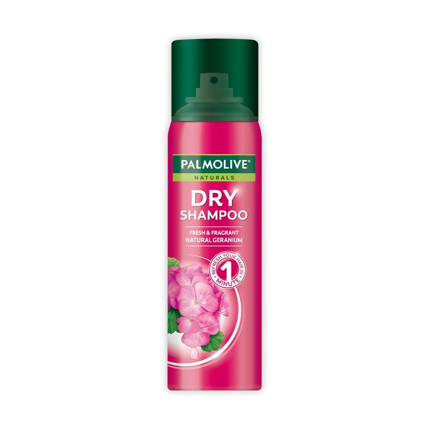 Palmolive Naturals Fresh & Fragrant Natural Geranium Dry Shampoo 75ml