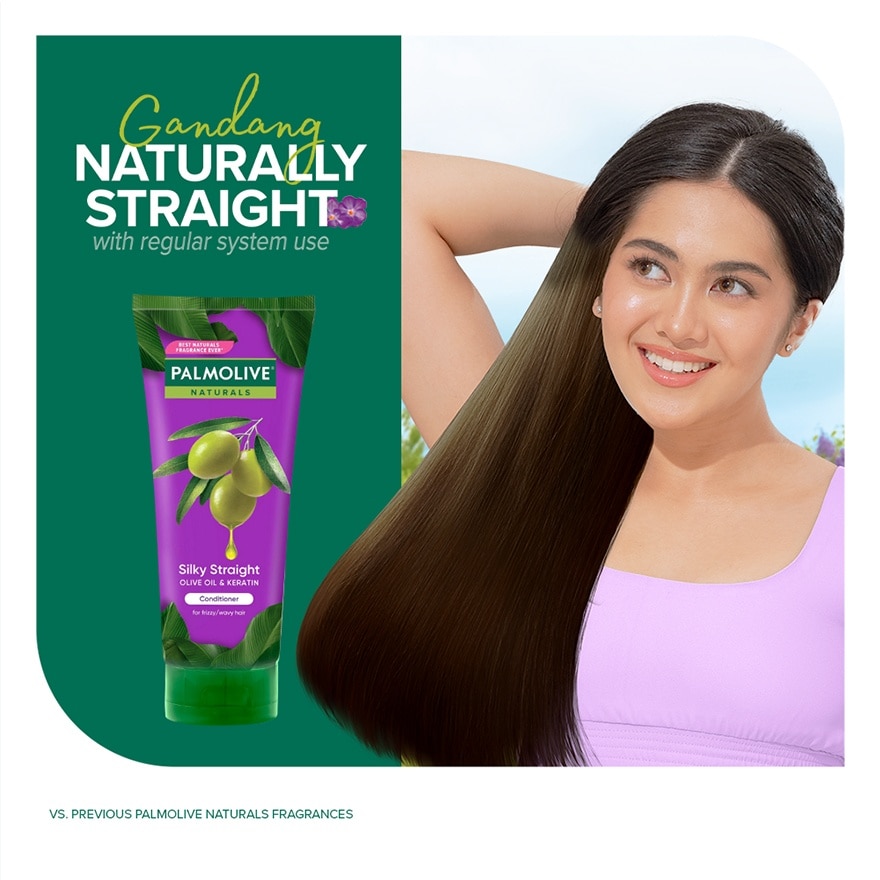Palmolive Naturals Silky Straight Conditioner 180mL image