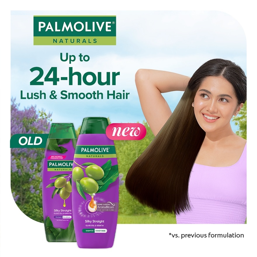 Palmolive Naturals Silky Straight Shampoo 180mL image