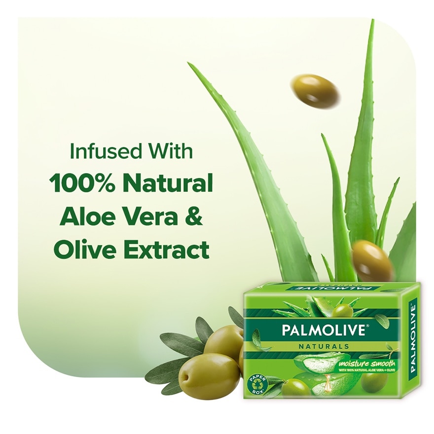 Palmolive Naturals Moisture Smooth Beauty Bar Soap 115g image