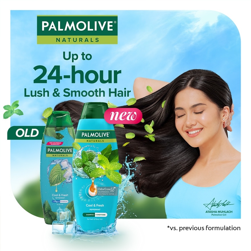 Palmolive Naturals Cool & Fresh Shampoo 180mL