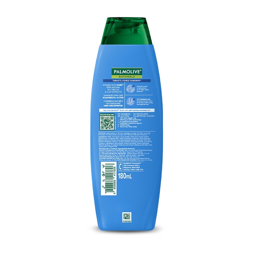 Palmolive Naturals Anti-Dandruff + Scalp Health Shampoo 180mL image