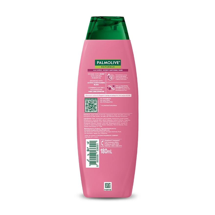 Palmolive Naturals Aroma Vitality Shampoo 180mL image