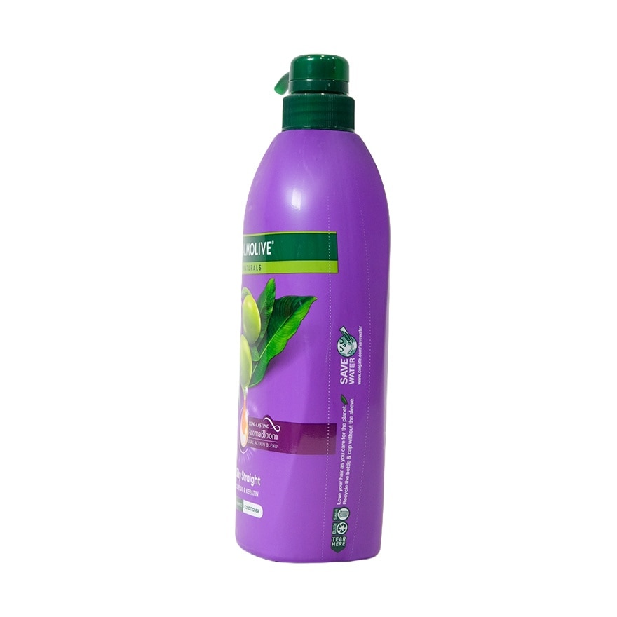 Palmolive Naturals Silky Straight Shampoo 600mL Doy Pack image