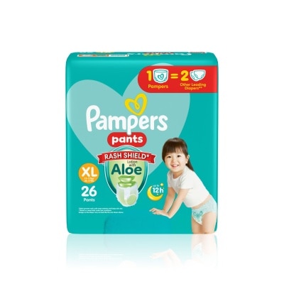 PAMPERS Baby Dry Taped Value XL 26s