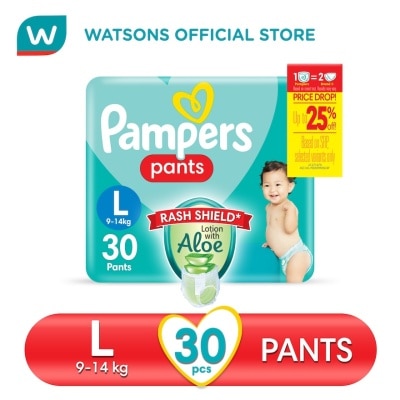 PAMPERS Baby Dry Pants Value Diaper Large 30s