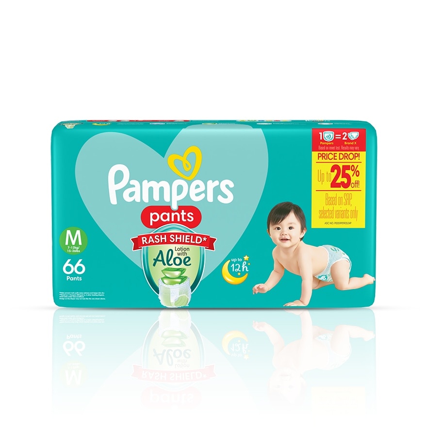 PAMPERS Baby Dry Pants Super Jumbo Diaper Medium 66s