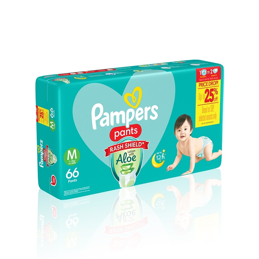 PAMPERS Baby Dry Pants Super Jumbo Diaper Medium 66s