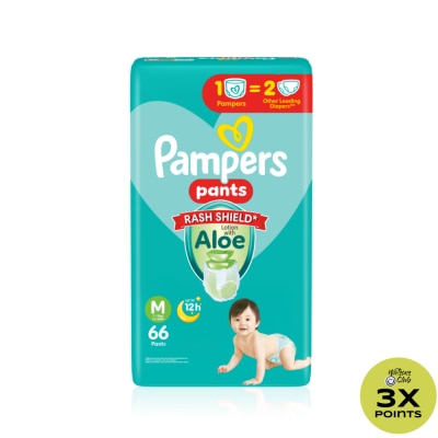 PAMPERS PAMPERS Baby Dry Pants Super Jumbo Diaper Medium 66s