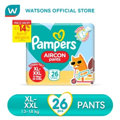 PAMPERS PAMPERS Aircon Pants Value Pack Diapers XL 26s