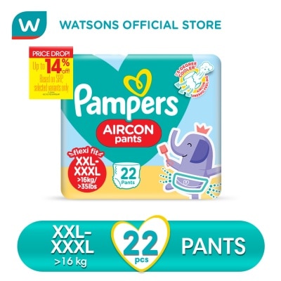 PAMPERS PAMPERS Aircon Pants Value Pack Diapers XXL 22s