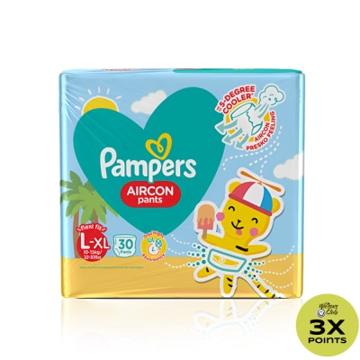 PAMPERS PAMPERS Aircon Pants Value Pack Diapers Large 30s