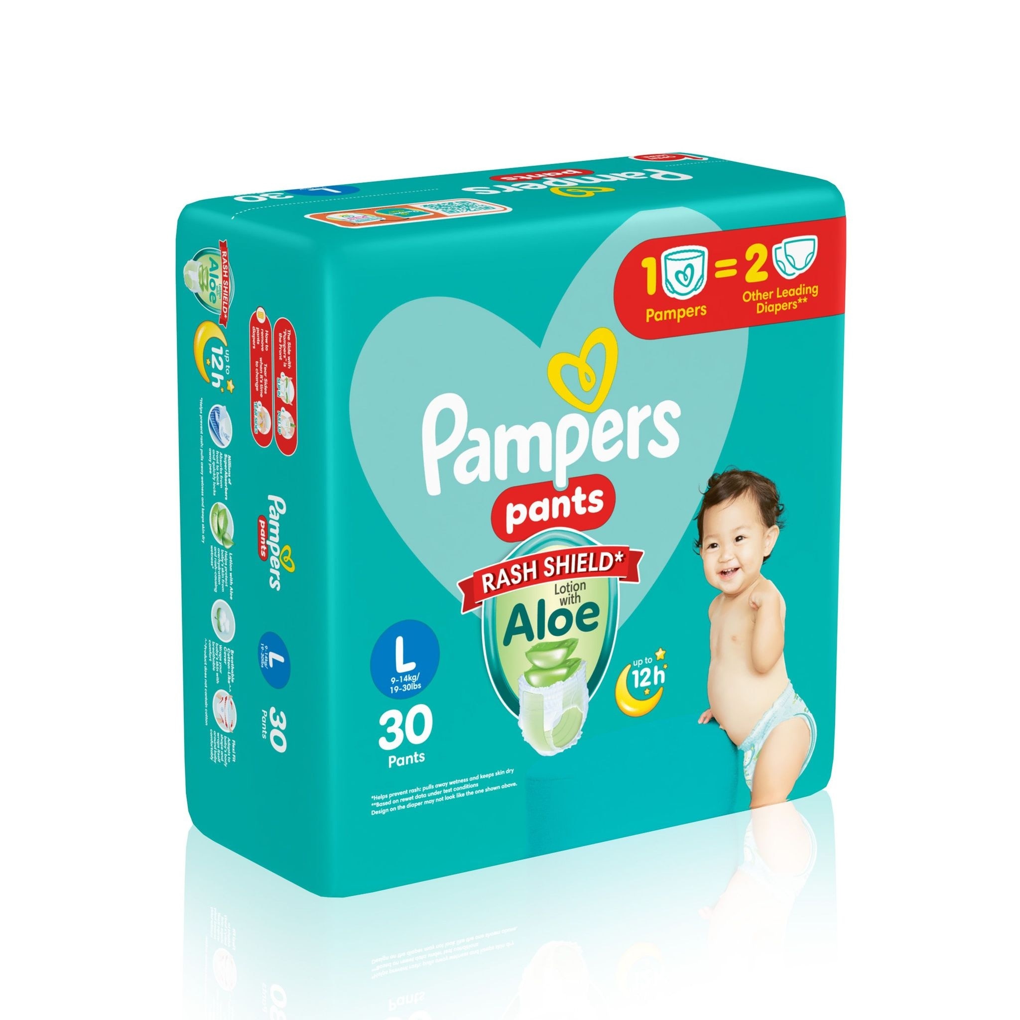 PAMPERS Baby Dry Pants Value Diaper Large 30s Promo Pack