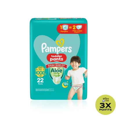 PAMPERS PAMPERS Baby Dry Toddler Pants Value Diaper XXXL 22s Promo Pack