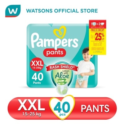 PAMPERS PAMPERS Baby Dry Pants Super Jumbo Diaper XXL 40s Promo Pack