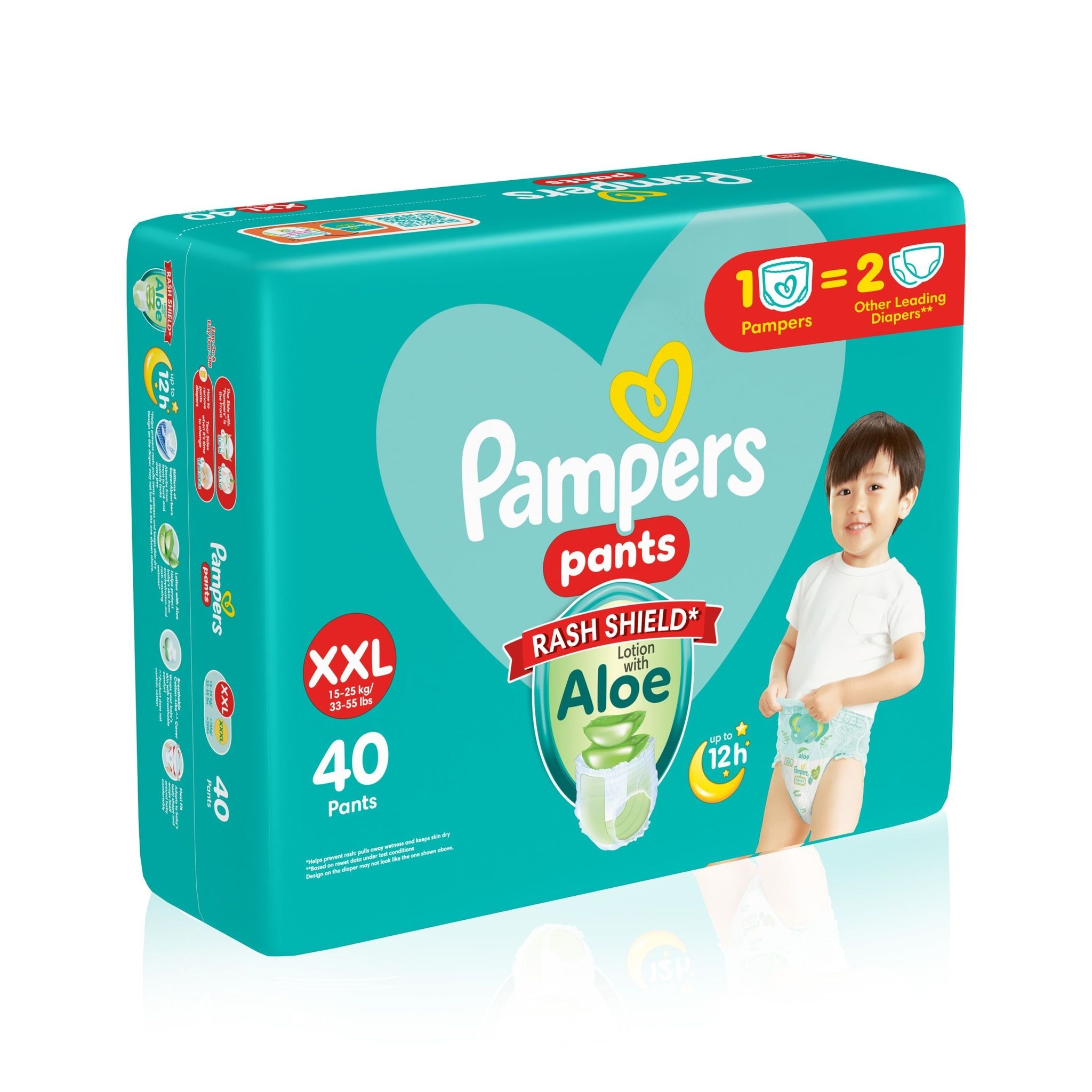 PAMPERS Baby Dry Pants Super Jumbo Diaper XXL 40s Promo Pack