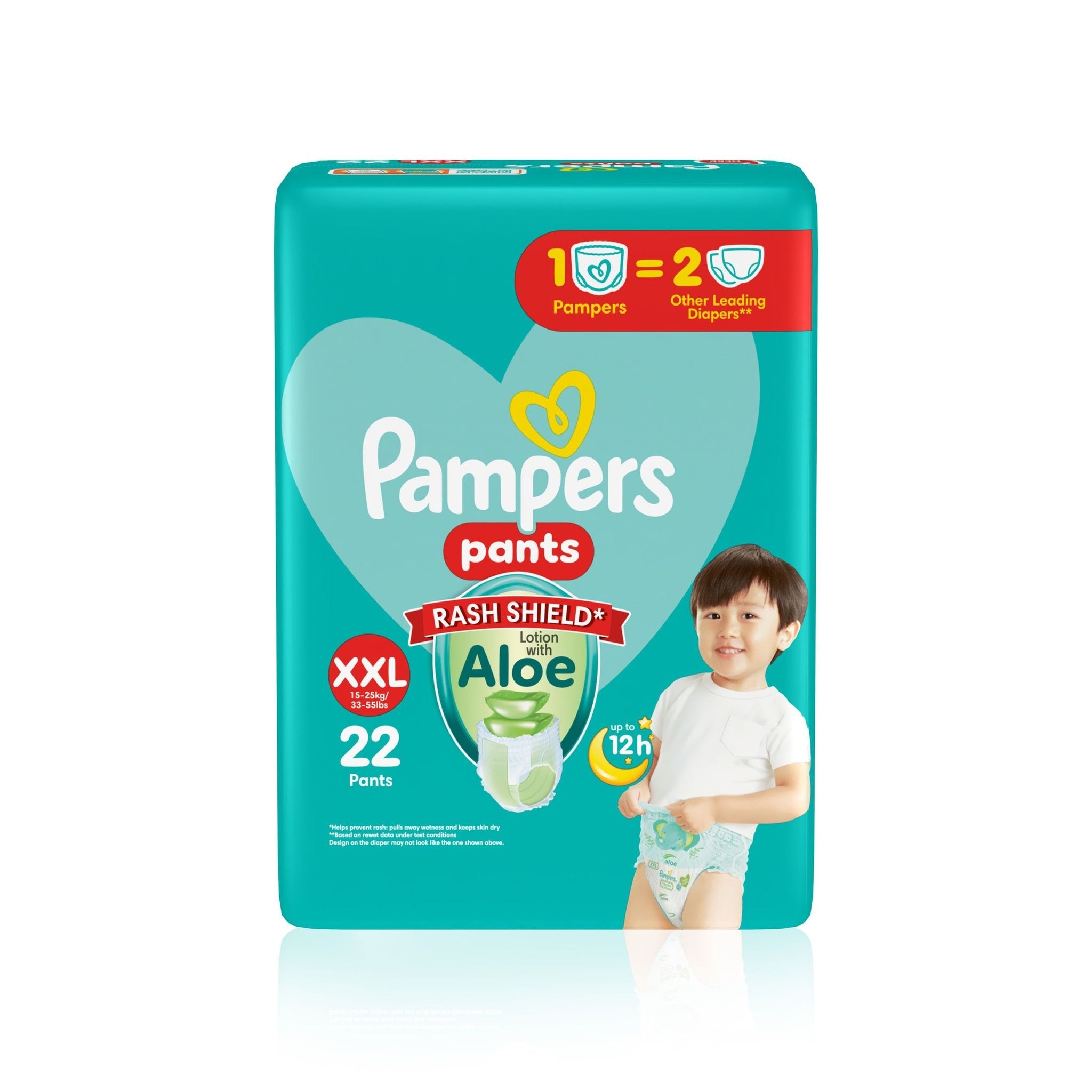 PAMPERS Baby Dry Pants Value Diaper XXL 22s Promo Pack