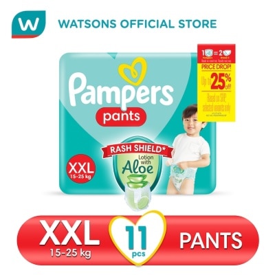 PAMPERS PAMPERS Baby Dry Pants Economy Diaper XXL 11s Promo Pack