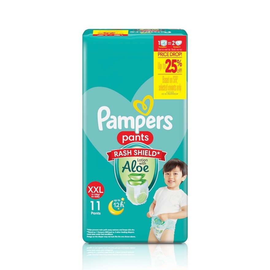 PAMPERS Baby Dry Pants Economy Diaper XXL 11s Promo Pack