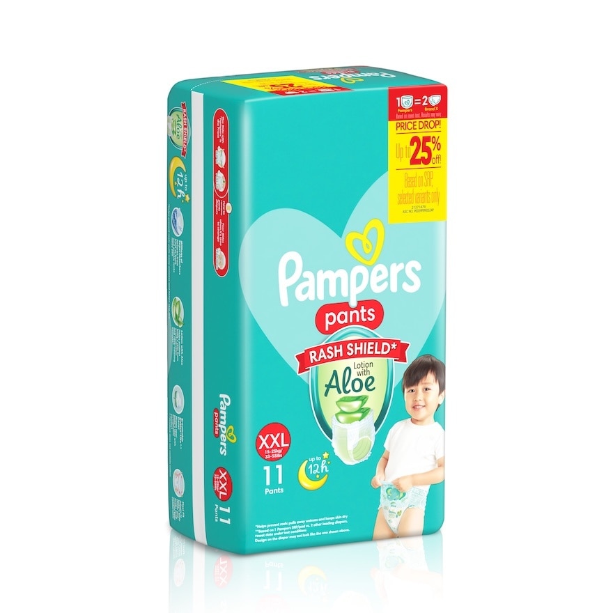 PAMPERS Baby Dry Pants Economy Diaper XXL 11s Promo Pack