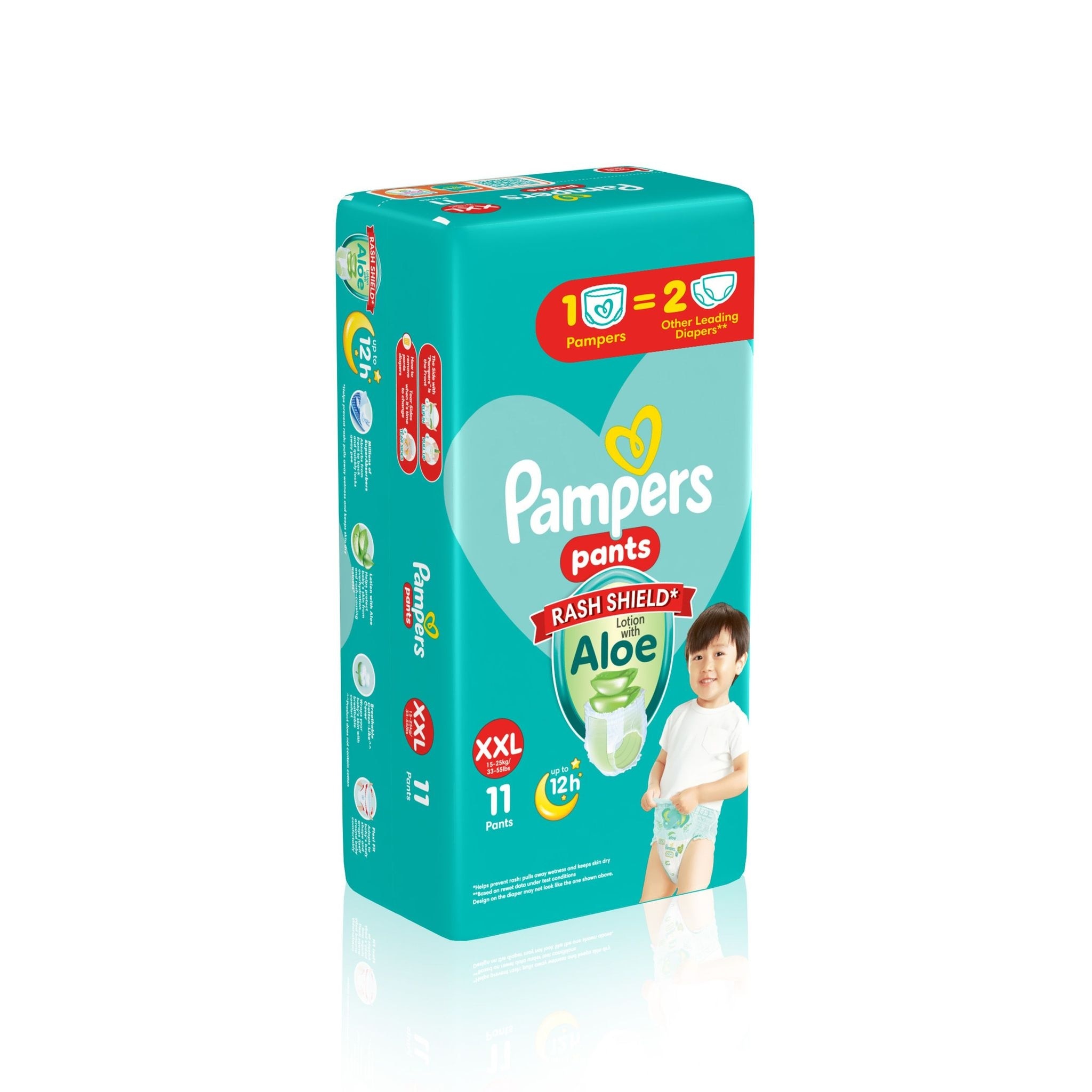 PAMPERS Baby Dry Pants Economy Diaper XXL 11s Promo Pack