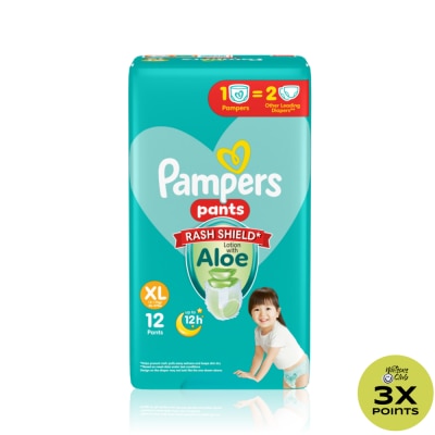 PAMPERS PAMPERS Baby Dry Pants Economy Diaper XL 12s Promo Pack