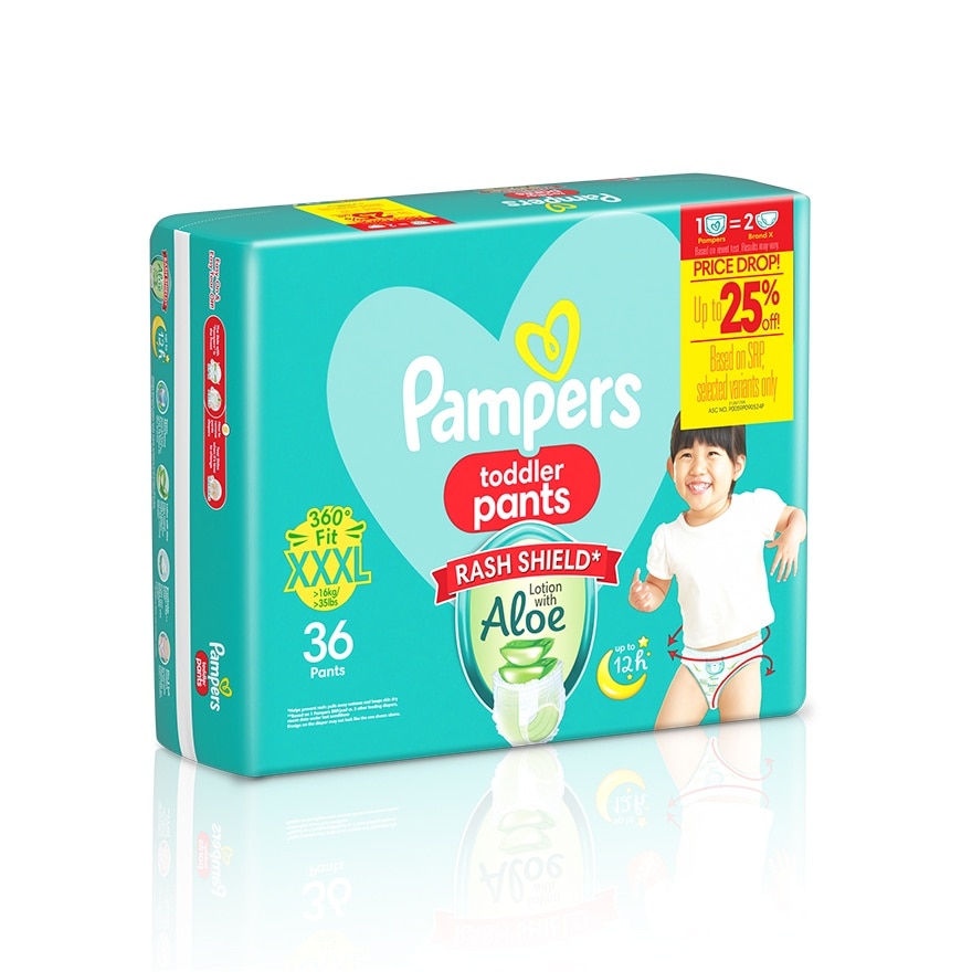 Pampers Baby Dry Pants Super Jumbo 3XL 36s