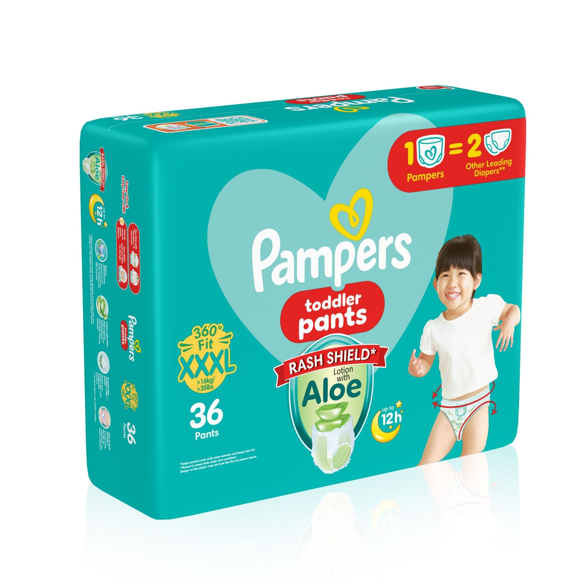 Pampers Baby Dry Pants Super Jumbo 3XL 36s