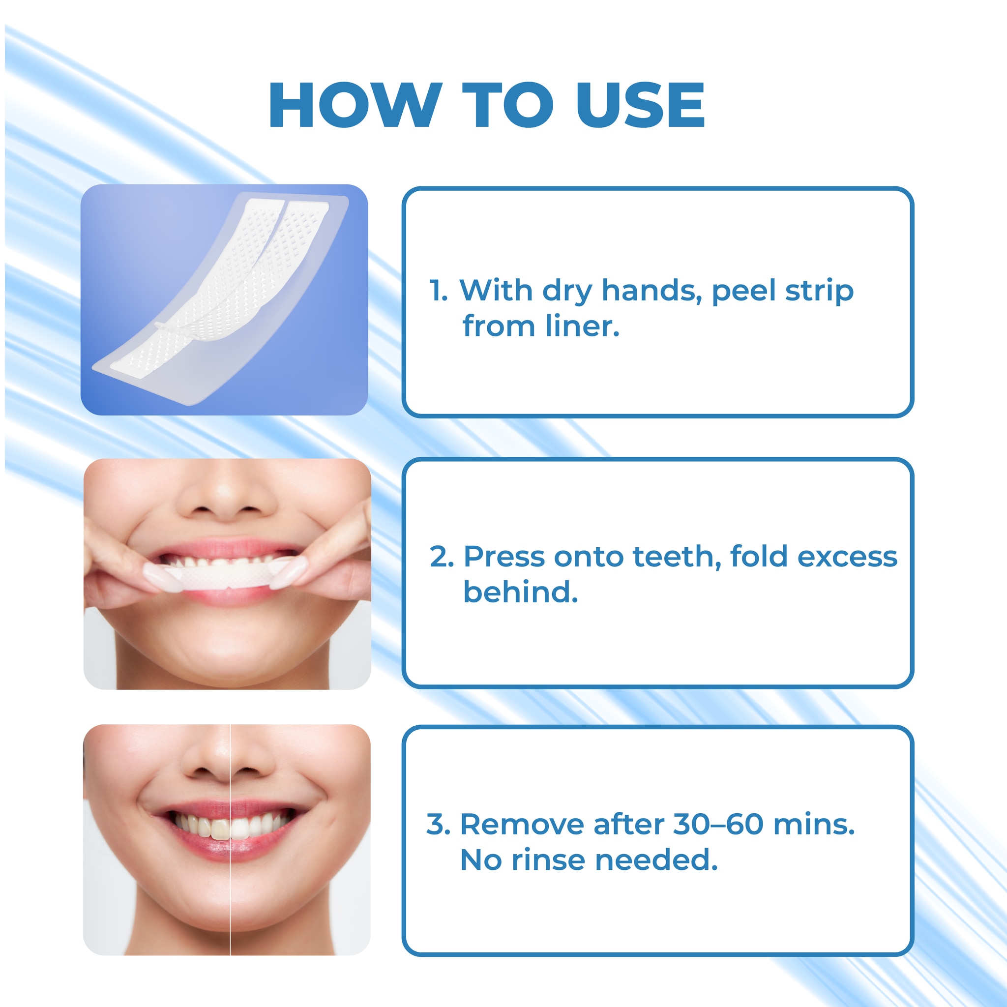 Teeth Whitening Strips 8pcs
