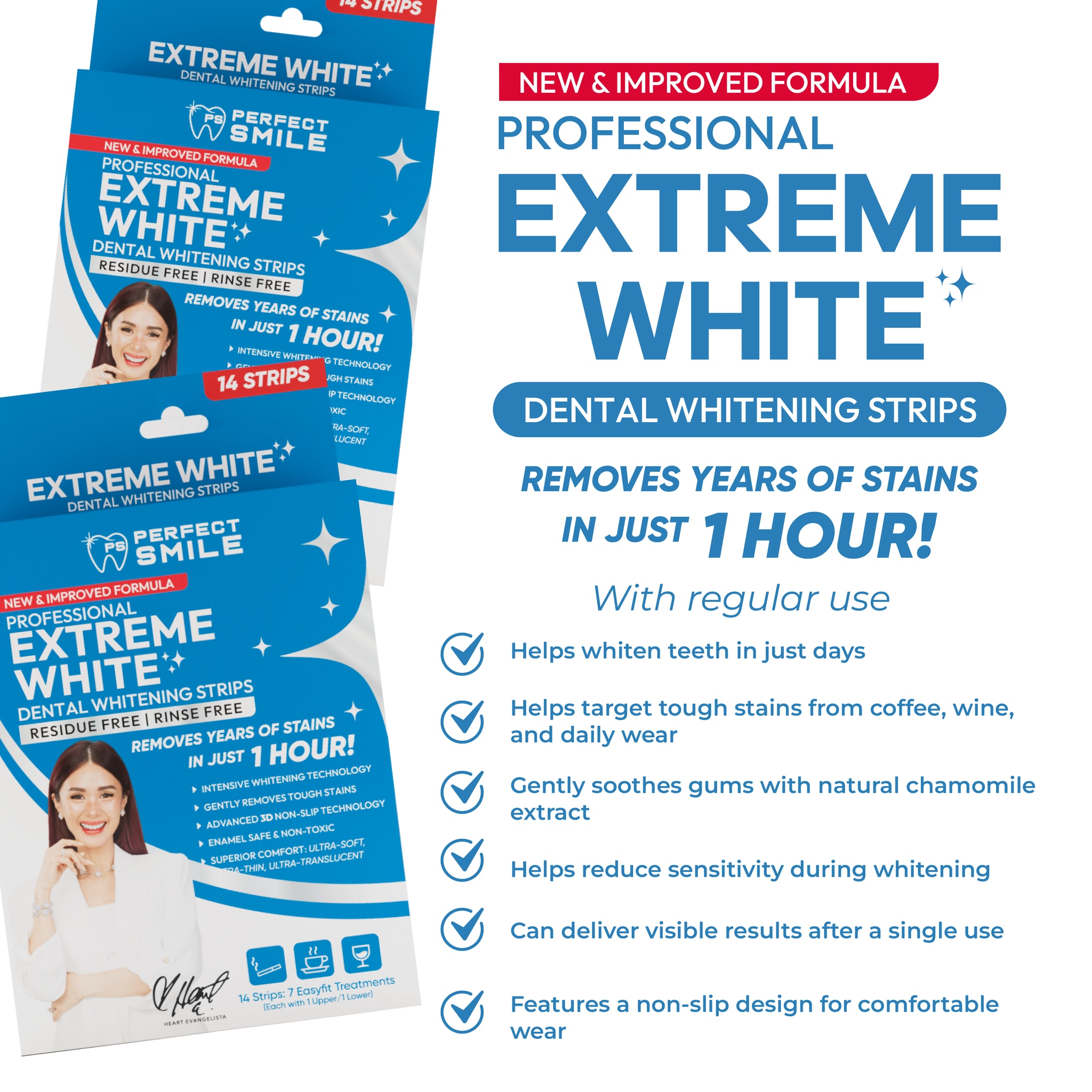 Teeth Whitening Strips 8pcs