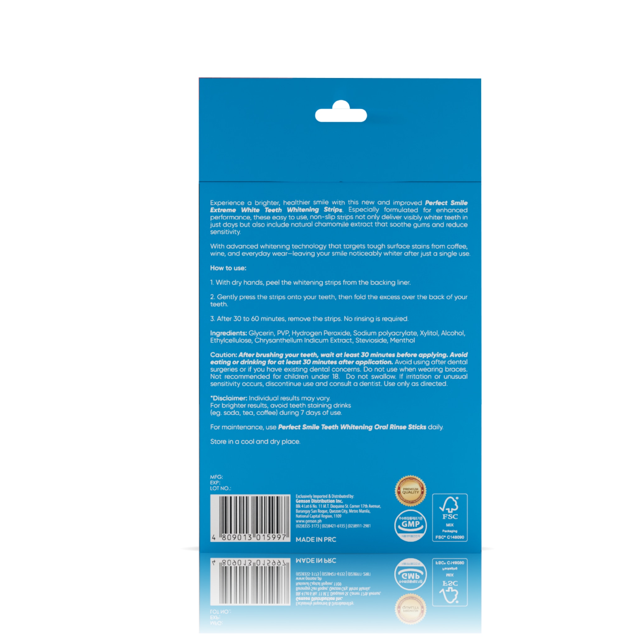 Teeth Whitening Strips 8pcs