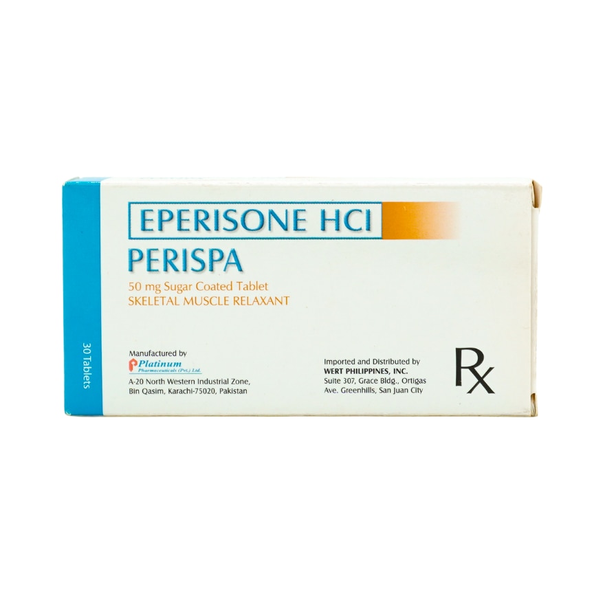 Eperisone 50mg 1 Tablet [Prescription Required]