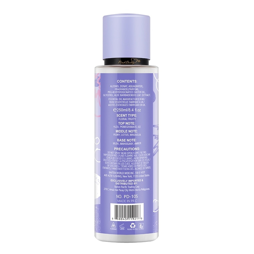 PINK DOLLY Crystal Petal Fragrance Mist 250ml