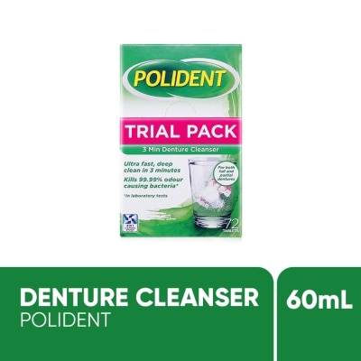 POLIDENT Cleanser Original 6 Tablets image