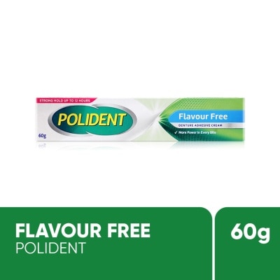 POLIDENT Polident Adhesive Cream Flavour Free 60g image