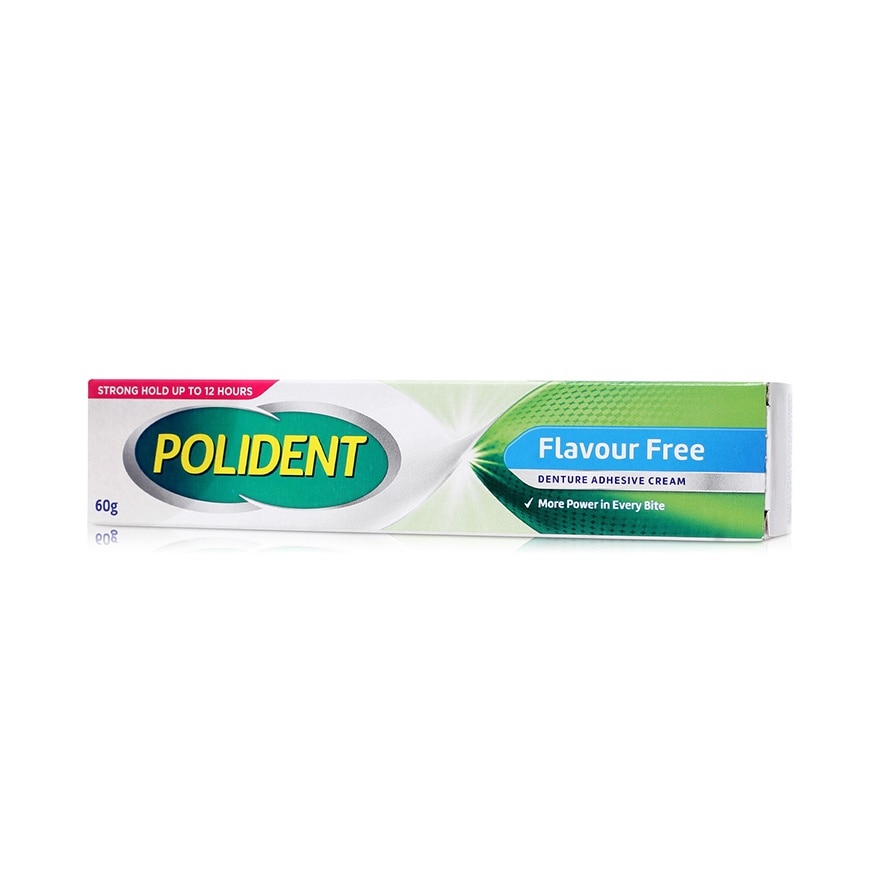 Polident Adhesive Cream Flavour Free 60g image