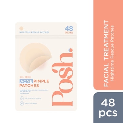 POSH SKIN POSH SKIN Acne Pimple Patches Nighttime Rescue Patches 48 Pieces