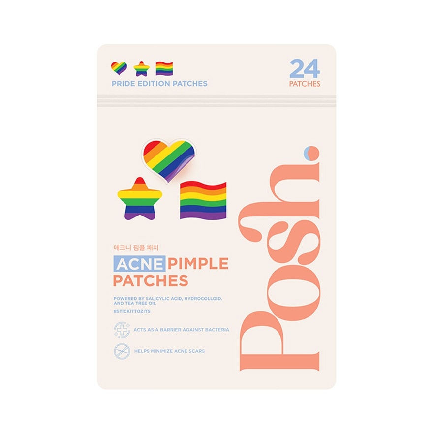 POSH SKIN Acne Pimple Patches Pride Edition Patches 24 Pieces