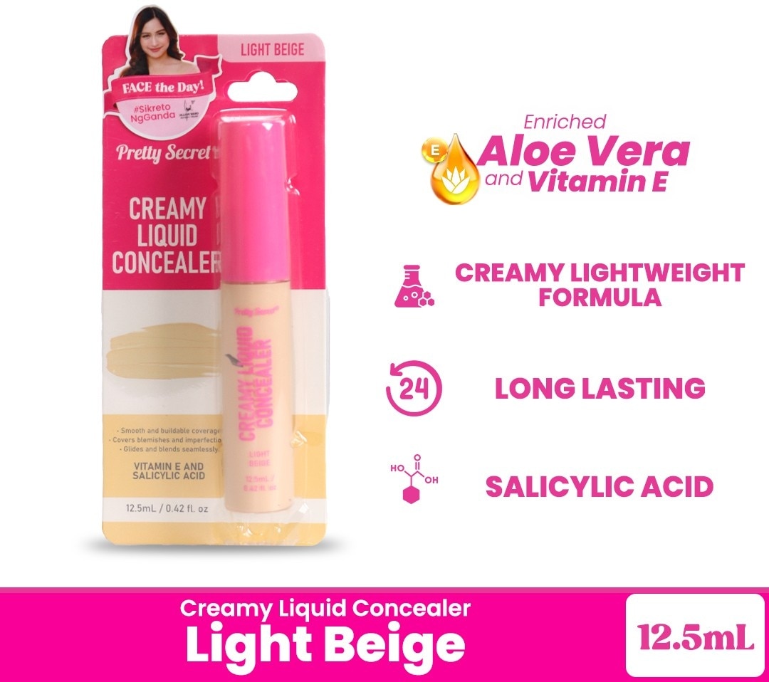 Liquid Concealer 12.5ml- Light Beige