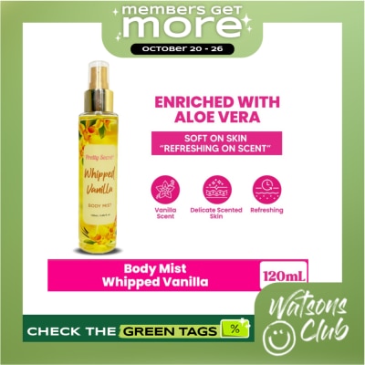 PRETTY SECRET Body Mist Whipped Vanilla 120ml image