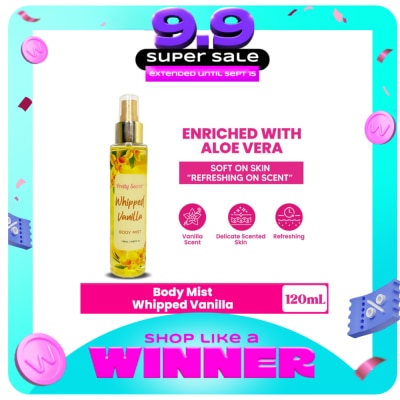 PRETTY SECRET - Body Mist Whipped Vanilla 120ml image